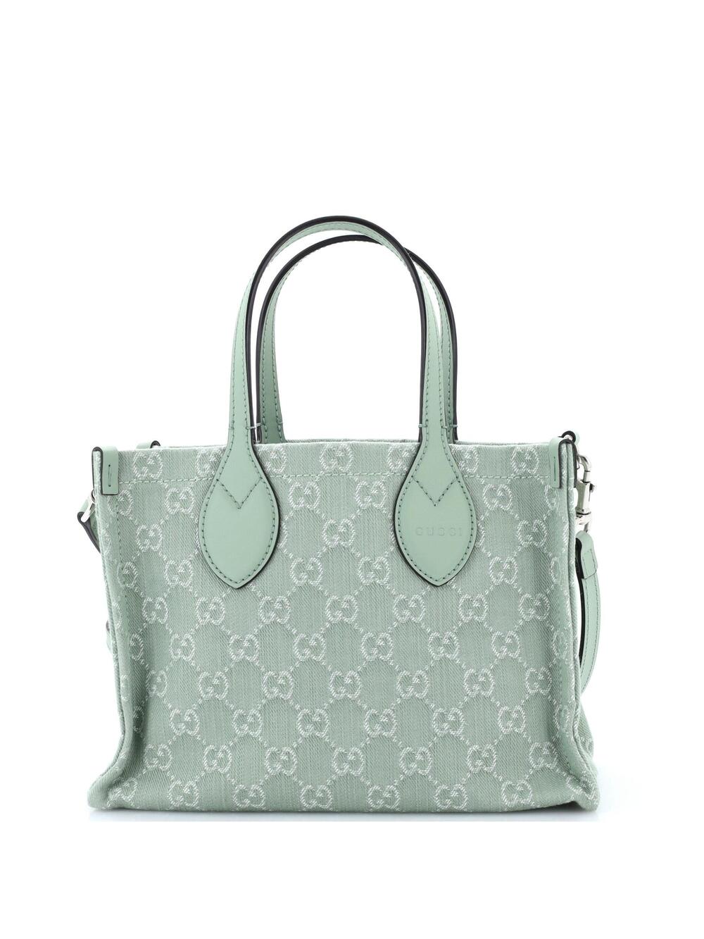 Gucci Ophidia Shopper Tote Gg Denim #276546G15B